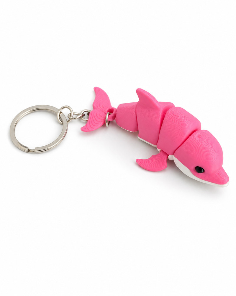 Flexy Pembe Yunus Anahtarlık